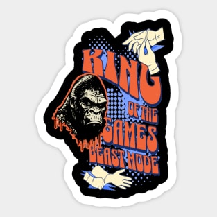 King Of The Games, Beast Mode Sticker
